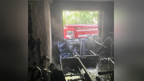 На пожаре в Александрове спасли пятерых человек