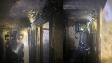 В Александрове при пожаре спасли 1 и эвакуировали 5 человек