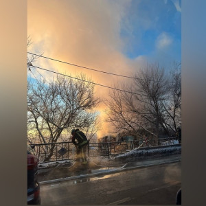 Выезд из Владимира в сторону Боголюбово встал в пробке