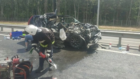 Стали известны личности пострадавших 2 взрослых и ребенка на М-12 во Владимирской области
