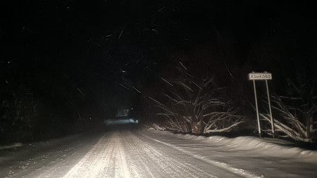 Село на трассе под Владимиром погрузилось во тьму