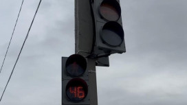 Во Владимире установили светофор на Рокадной дороге