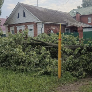 Мощный ураган и ливень с грозой прошелся по северо-западу Владимирской области