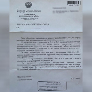 Избивший 6-классницу в Петушинском районе учитель был экс-директором школы