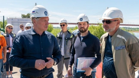 Вице-премьер Марат Хуснуллин прилетел в Муром на вертолете 