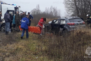 В селе под Юрьев-Польским 4 человека пострадали в ДТП