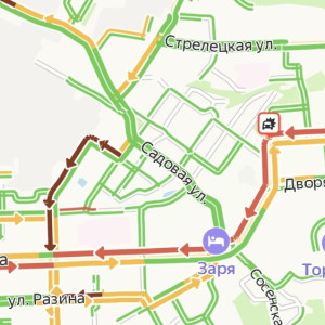 В центре Владимира из-за аварии с Lexus выросла пробка