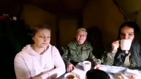 Впервые во Владимирской области показали видео с уехавшими в зону СВО женщинами