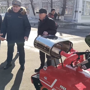 Министру МЧС показали «Умный домофон» и робота-пожарного в Коврове