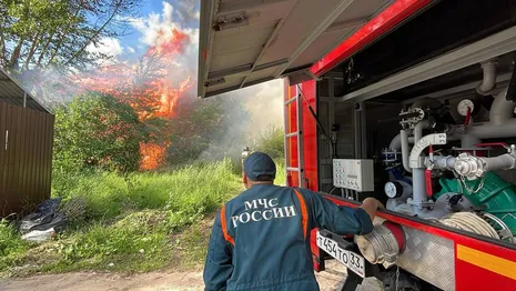 В Коврове дети подожгли расселенный дом