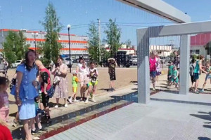 В Коврове запустили пешеходный фонтан за 11 млн рублей