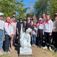 В Киржаче вернули памятник юного пионера