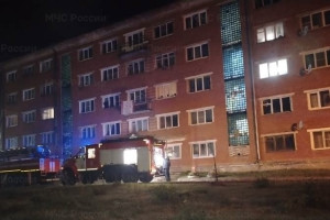 В Меленках при пожаре 59-летний мужчина отравился угарным газом