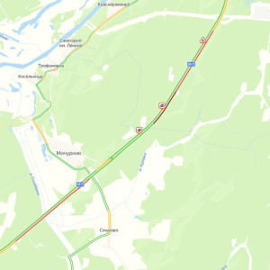 ДТП с 20 машинами под Владимиром привели к огромной пробке на трассе М-7