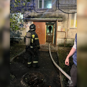 Во Владимире на Добросельской на пожаре пострадал 9-летний мальчик