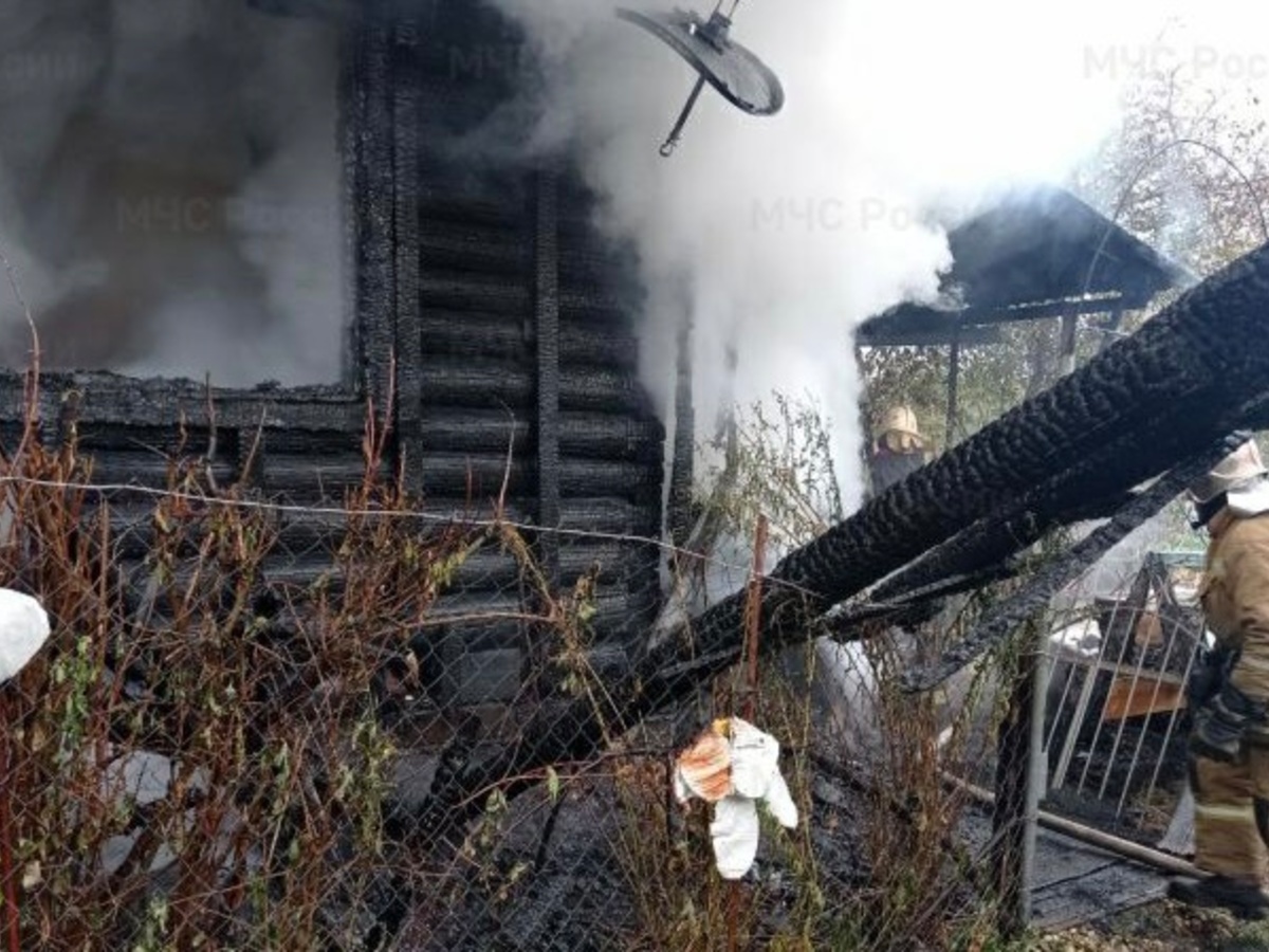 Во Владимире на Содышке загорелся частный дом - День во Владимире