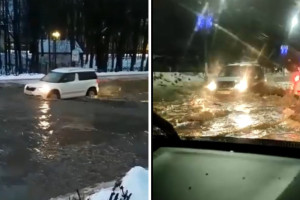 Во Владимирской области из-за ливней затопило еще один город