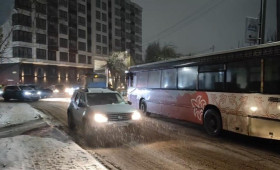 Во Владимире столкнулись автобус и 2 машины