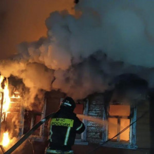 При пожаре в частном доме в Меленковском районе погиб мужчина