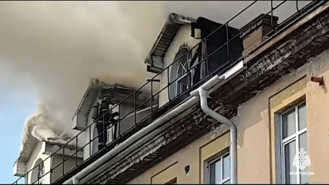 Причиной пожара в ТЦ «Орбита» в Кольчугино стали работы на крыше