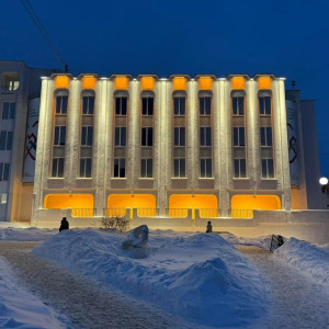 У корпуса владимирского медвуза появилась ночная подсветка