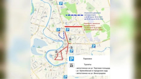 Центр Суздаля станет пешеходным с 30 декабря по 10 января