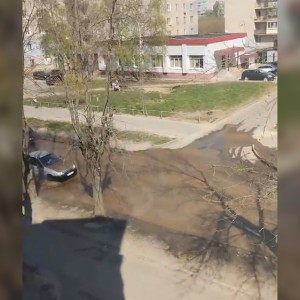 Во Владимире затопило улицу