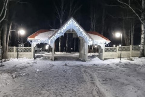 В Гороховце улица и парк с детской площадкой утонули в темноте