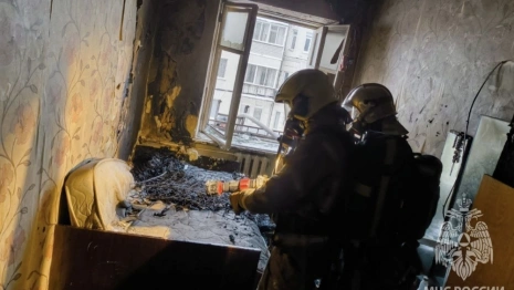 При пожаре из-за курения во Владимире погиб человек