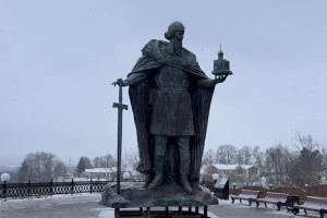 В центре Владимира установили памятник Юрию Долгорукому