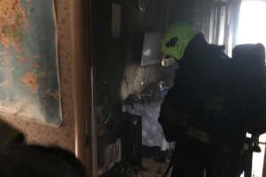 Во Владимире из горящей высотки эвакуировали 2 детей и 8 взрослых  