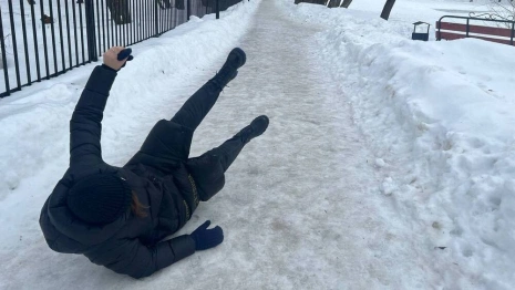 Владимирцы эмоционально высказались о превратившемся в сплошной каток городе