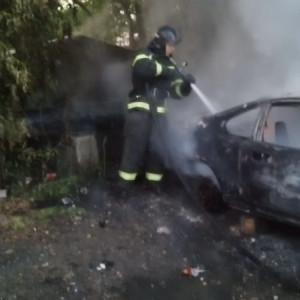 На М-7 в Ковровском районе сгорело две машины