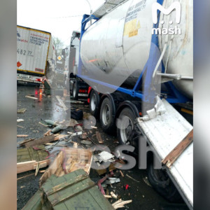 Недалеко от Владимирской области фура с боеприпасами попала в ДТП