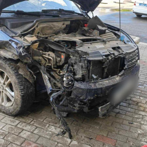 Момент ДТП с такси в центре Владимира попал на видео