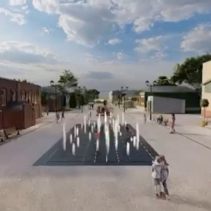 В Киржаче показали пешеходный вариант улицы Советской