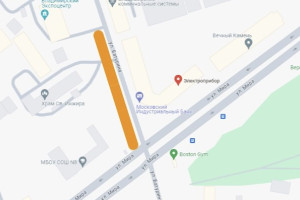 Во Владимире улицу Батурина перекроют 23 марта