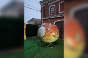 В Киржач доставили космический аппарат «Восток-ЗКА №1»