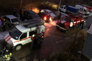 В Коврове на пожаре эвакуировали трое взрослых и двое детей 