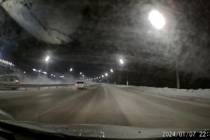 Владимирские автомобилисты пожаловались на сплошной каток на «Пекинке»