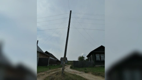 Прокуроры обеспокоились состоянием электрических столбов в деревне под Меленками