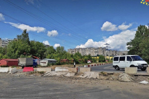 Во Владимире перекроют движение из-за строительства Рпенского проезда
