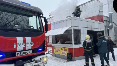 Стали известны подробности пожара во владимирской шаурмичной