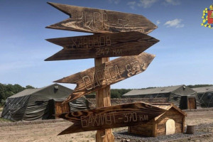 Власти показали быт владимирских бойцов СВО в части под Курском