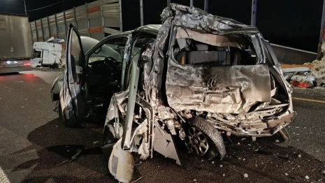 На М-12 во Владимирской области столкнулись фура и легковушка: 3 человека пострадали