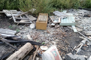 Кольчугинский район завалили строительным и бытовым мусором