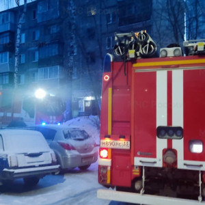 Во Владимире из горящего дома спасли двоих детей