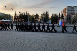 Во Владимире прошла генеральная репетиция парада на День Победы
