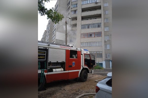 На пожаре в Коврове эвакуировали 5 детей и 25 взрослых