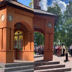 В Гороховецком районе освятили часовню Богоявления